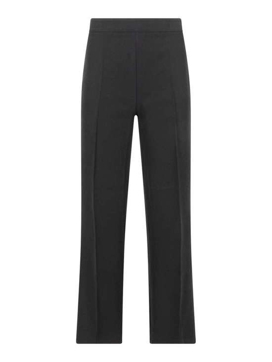 Расклешенные брюки со складками