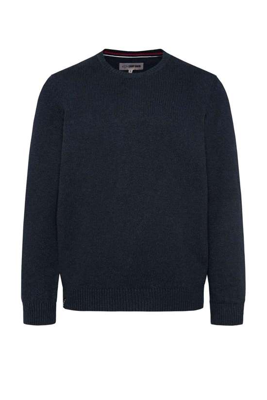 Свитер с круглым вырезом