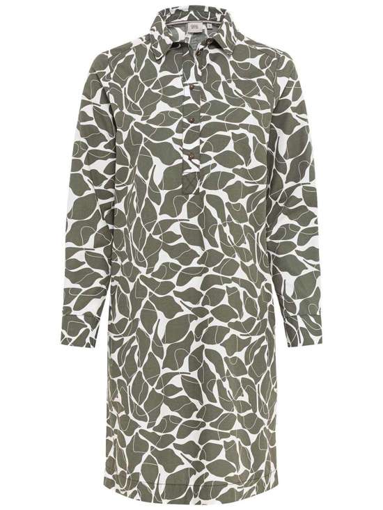 Платье-комбинация с длинными рукавами