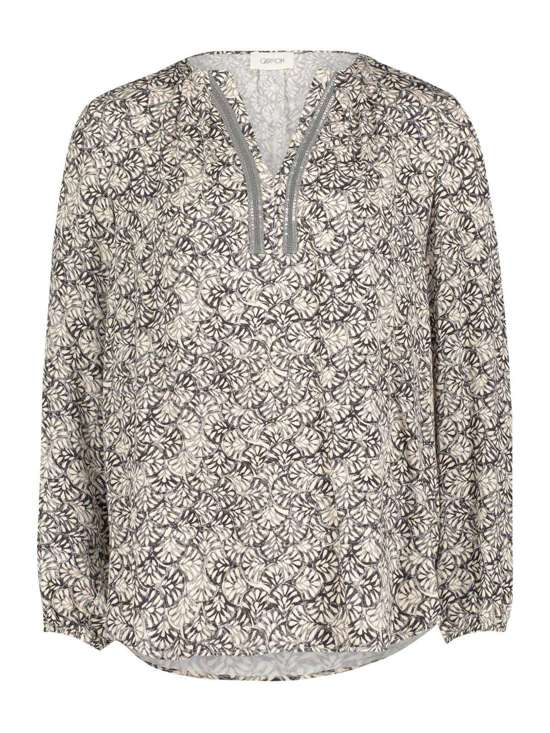 Повседневная блузка, длинные рукава