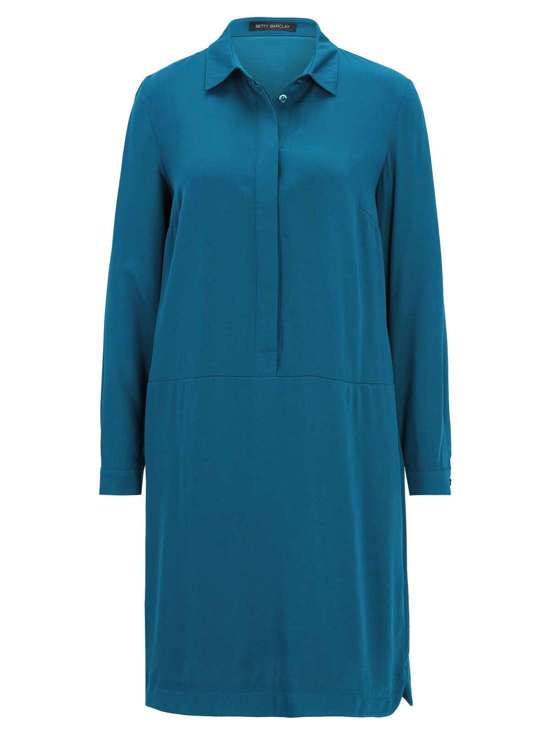 Платье-рубашка с планкой на пуговицах