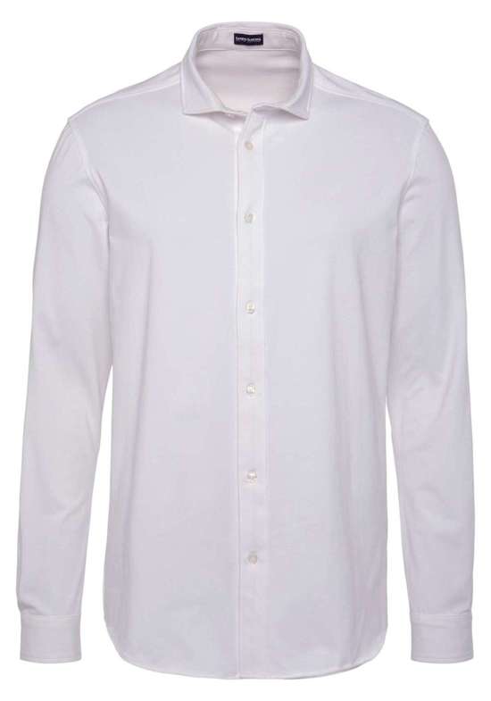 Рубашка приталенного кроя с длинными рукавами