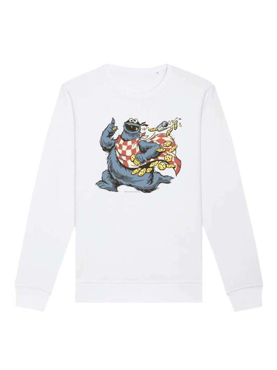 Свитшот Sesamstraße Cookie Monster Thief