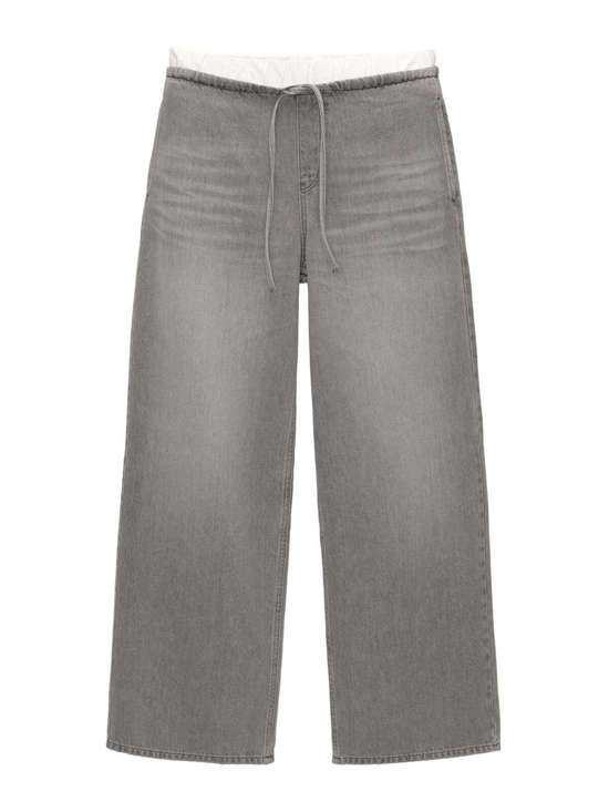 Широкие джинсы