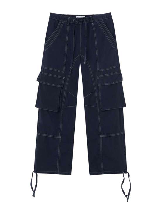 Брюки-карго свободного кроя