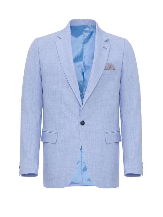 Деловой пиджак приталенного кроя