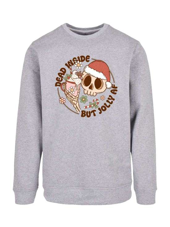 Свитшот Dead inside but jolly AF Christmas