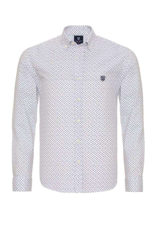 Рубашка узкого кроя