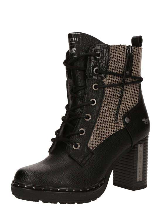 Ботильоны на шнуровке