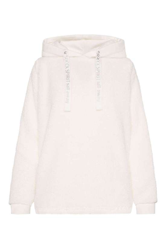 Плюшевая толстовка с капюшоном