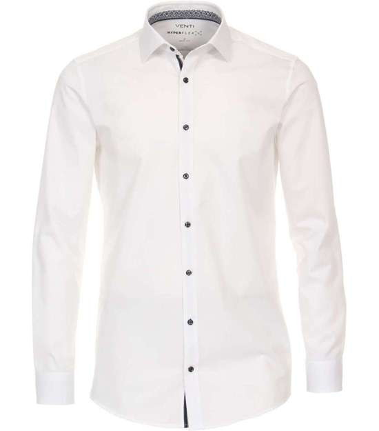 Деловая рубашка узкого кроя