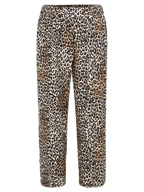 Обычные брюки без застежки со складками