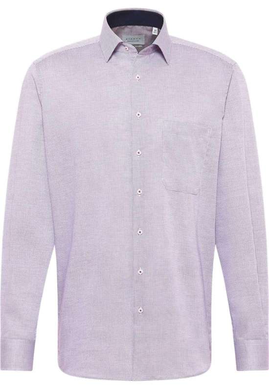 Деловая рубашка комфортного кроя