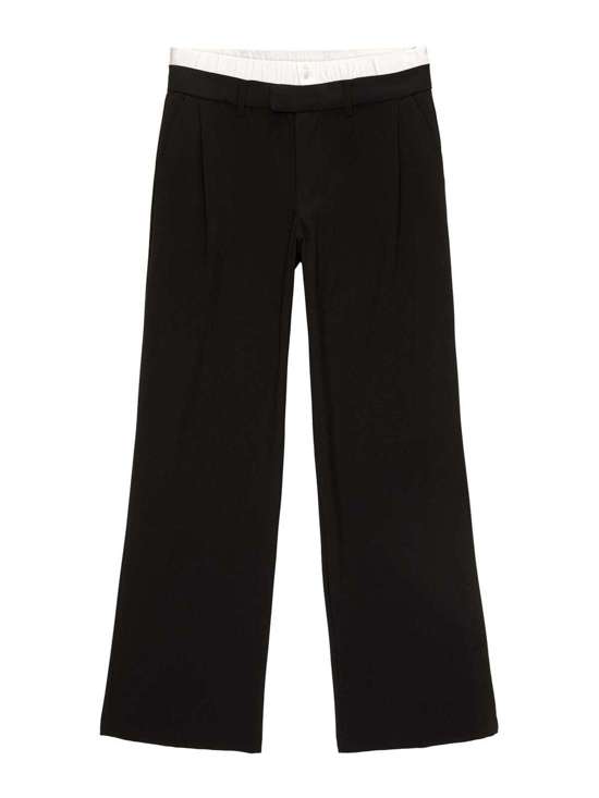 Брюки свободного кроя