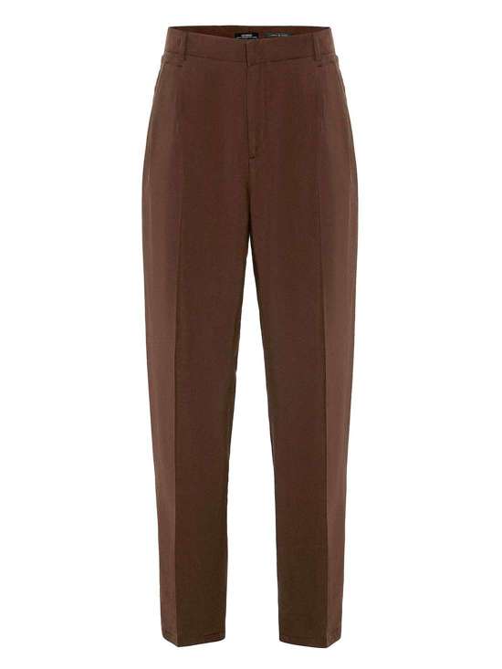 Брюки с обычными складками ERMANNO