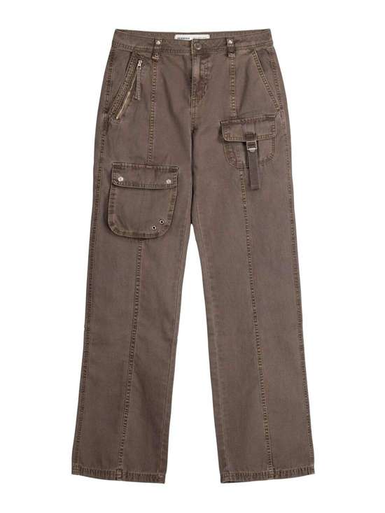 Брюки свободного кроя