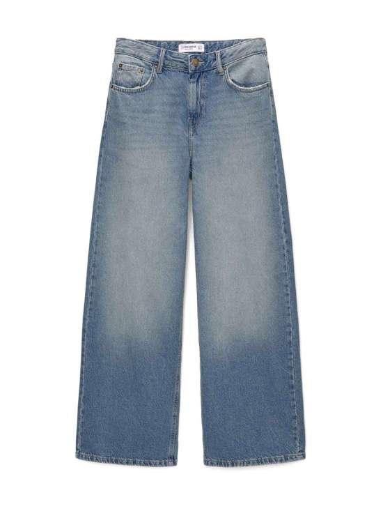 Широкие джинсы