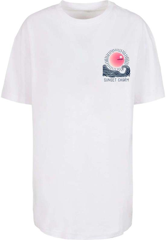 Рубашка оверсайз Sunset Charm