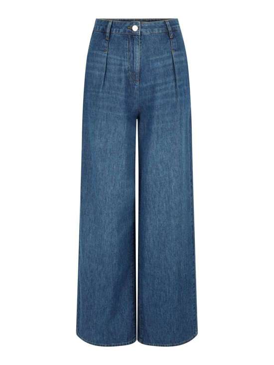 Широкие джинсы