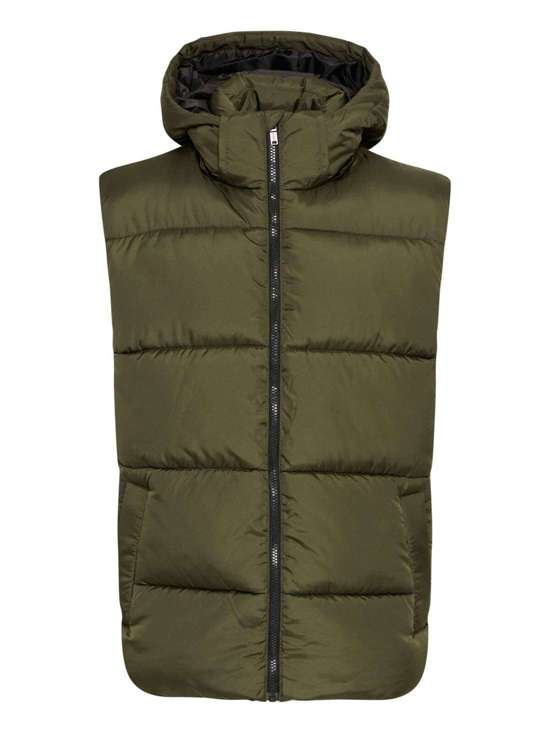 Стеганый жилет BHMZIPA