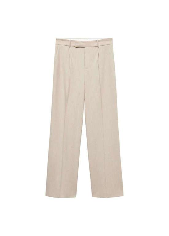 Брюки свободного кроя со складками Ares