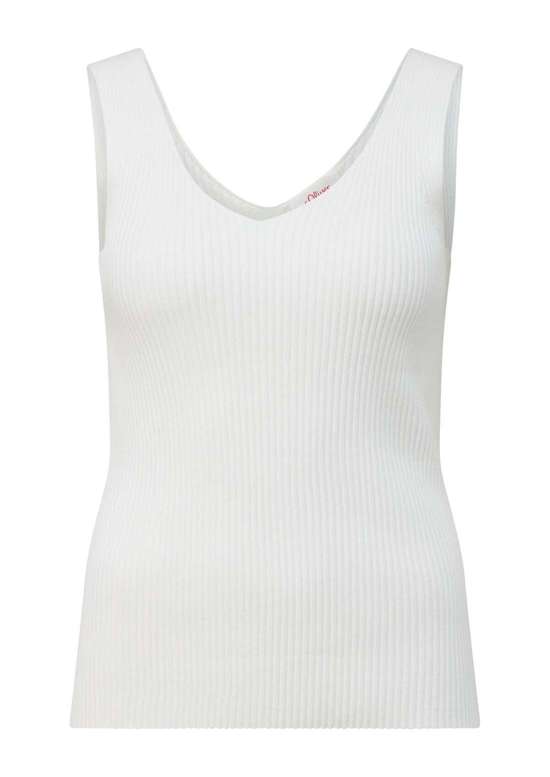 Вязаный топ