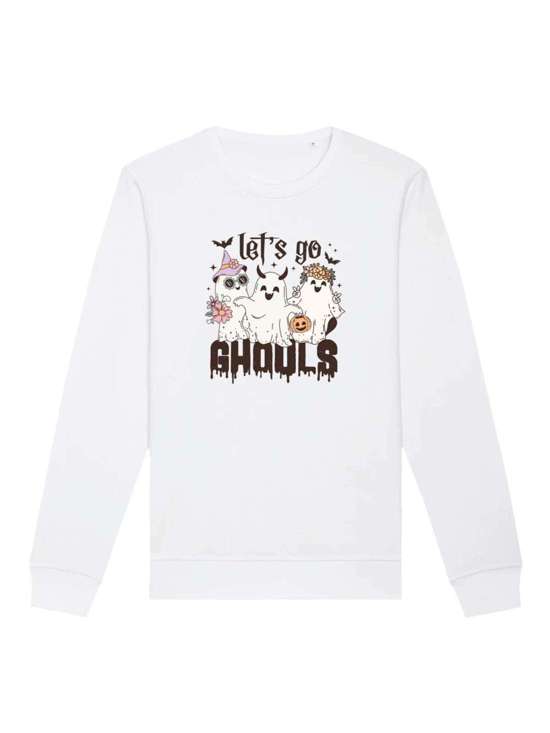 Свитшот Retro Halloween Let s go ghouls