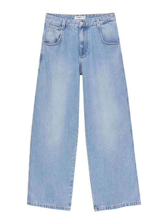 Широкие джинсы