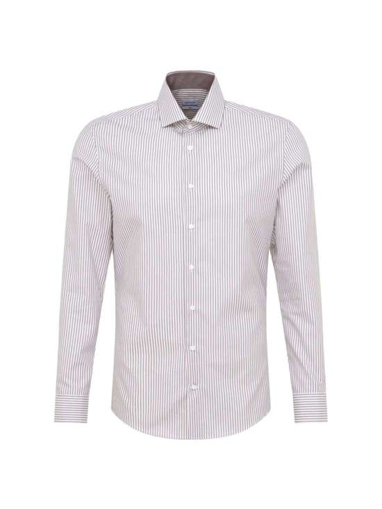 Деловая рубашка узкого кроя