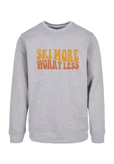 Свитшот Ski More Worry Less