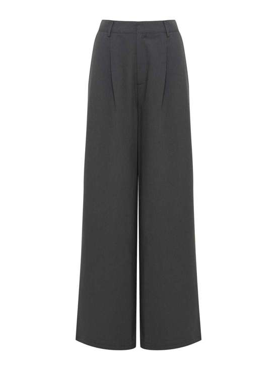 Широкие брюки со складками Katy