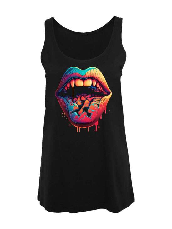 Топ Drooling Lips