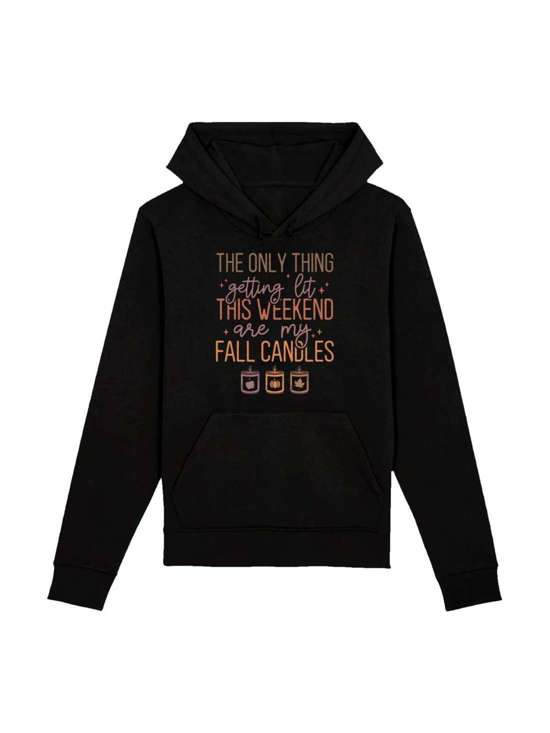 Свитшот Getting lit fall candles