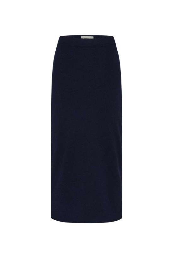 Длинная трикотажная юбка