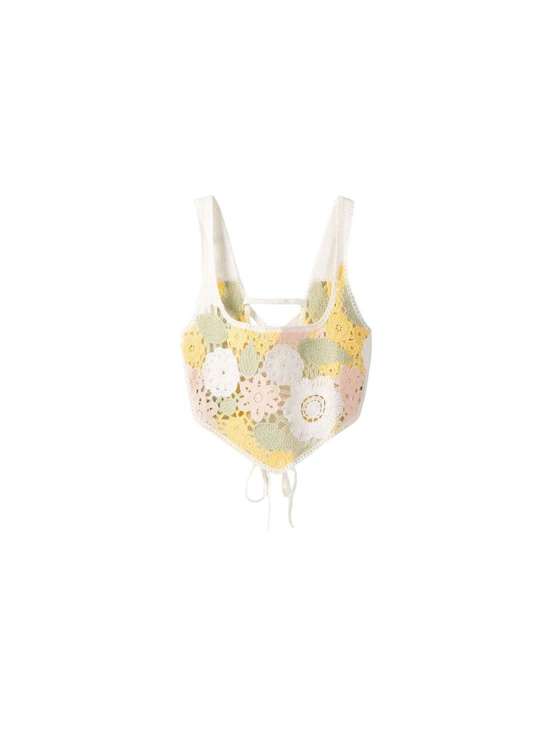 Вязаный топ