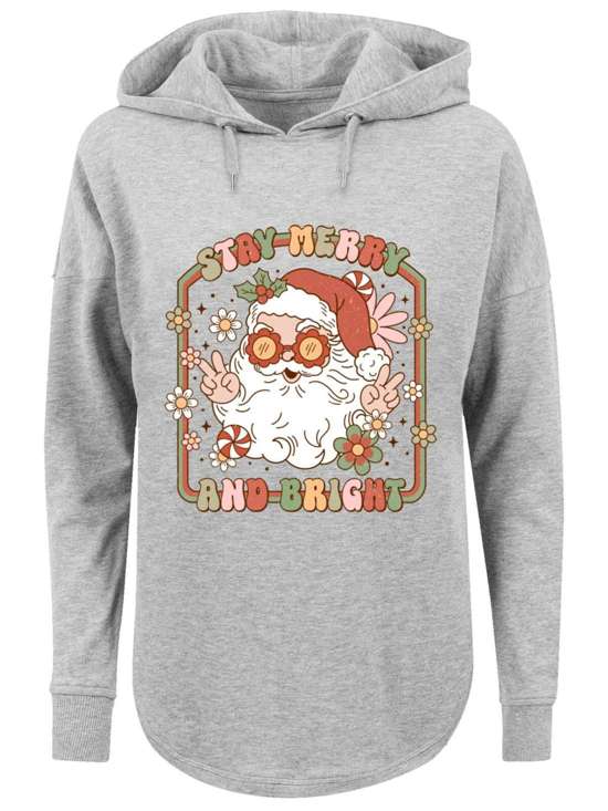 Свитшот Stay Merry And Bright Hippie Santa