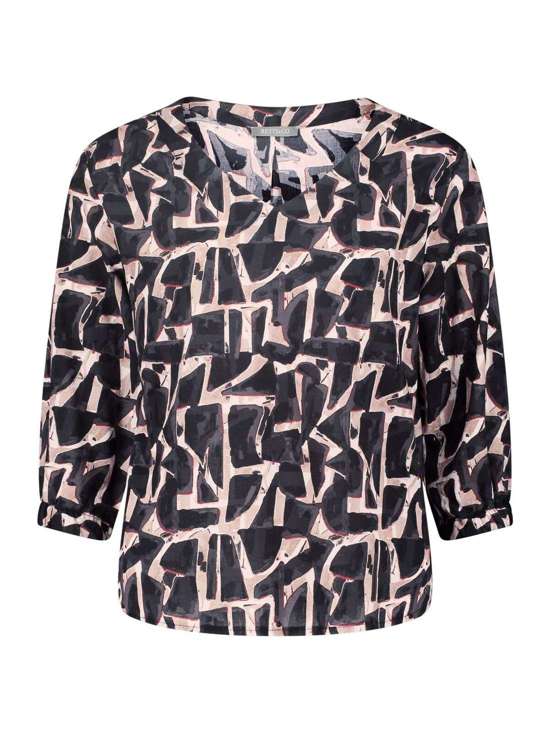 Блуза-слип с принтом