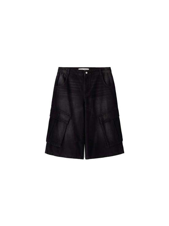 Широкие джинсы карго