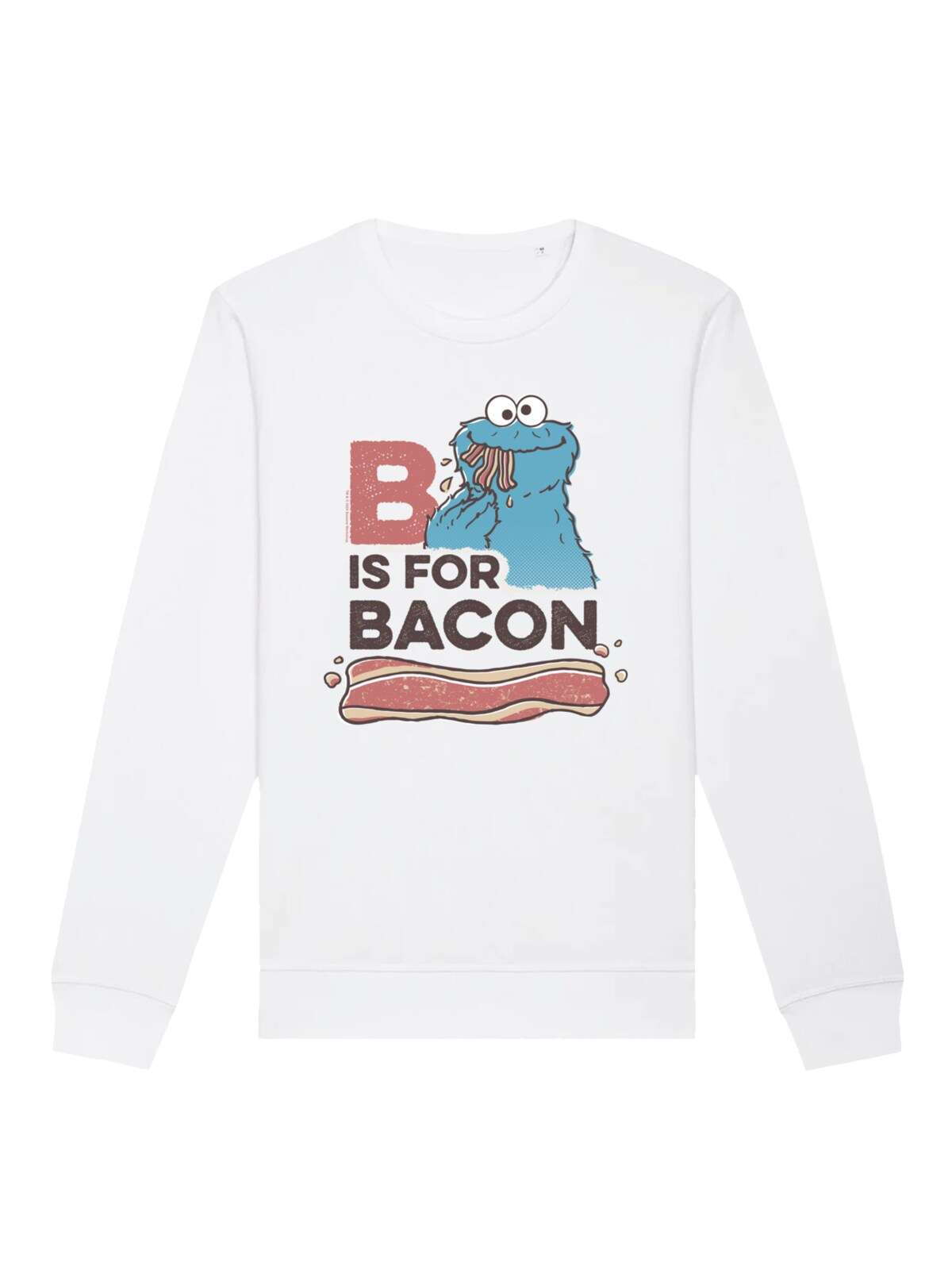 Свитшот Sesamstra?e Cookie Monster Bacon