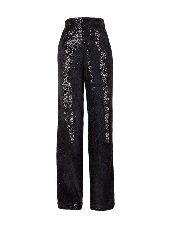 Брюки свободного кроя (высокие)