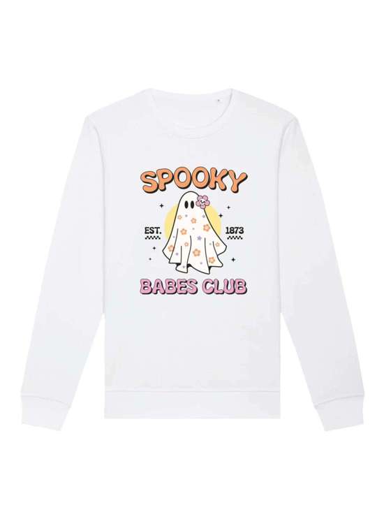 Свитшот Retro Halloween Spooky Babes Club