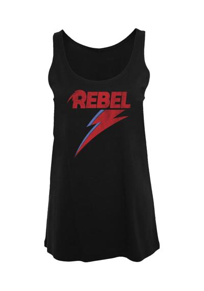 Топ David Bowie Distressed Rebel