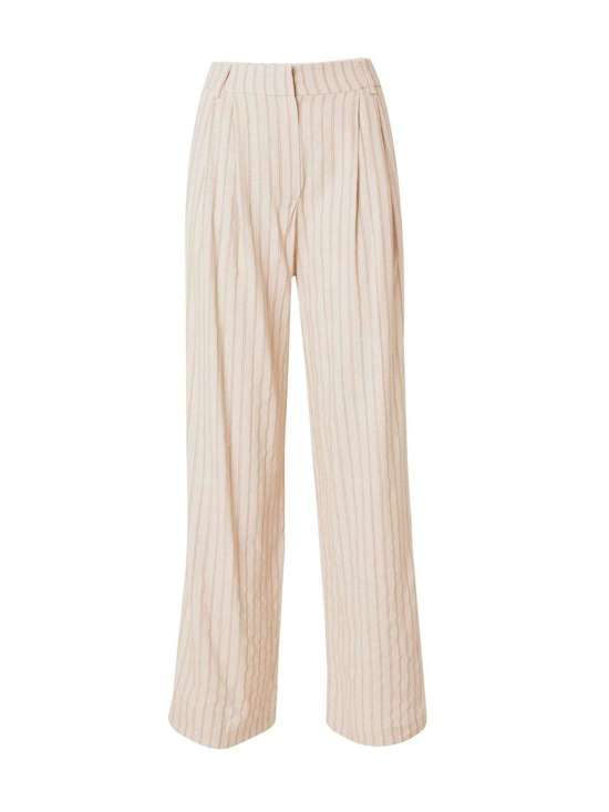 Широкие брюки со складками