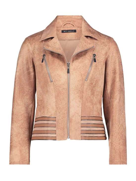 Байкерская куртка на молнии