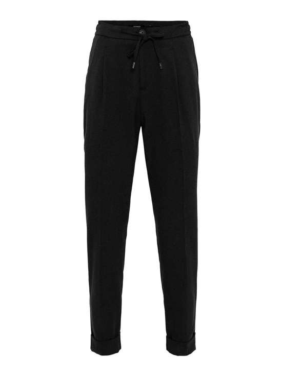 Брюки с обычными складками