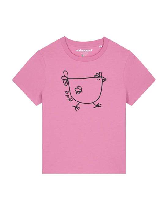 Футболка Le poulet - das Huhn  (GOTS) (OCS)