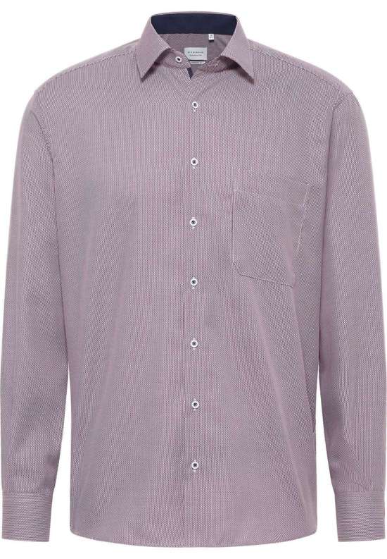 Деловая рубашка комфортного кроя