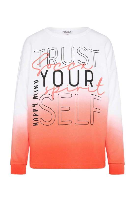 Толстовка Dip Dye с надписью