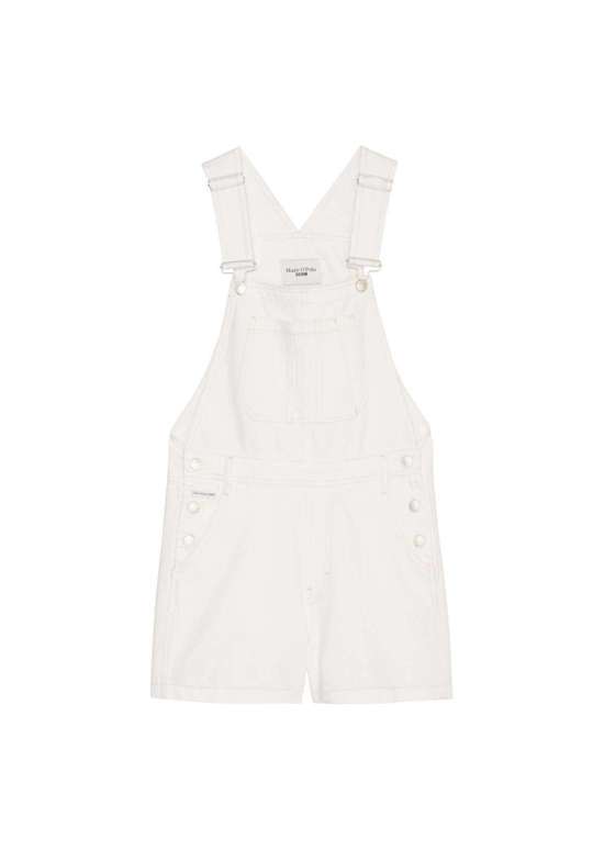 Джинсы-комбинезон свободного покроя