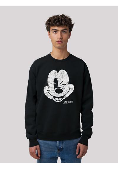 Свитшот Disney Micky Maus Gesicht Vintage Look (GOTS)